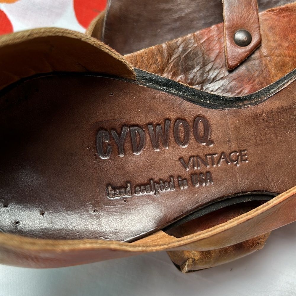 Brown Leather Flats by CYDWOQ vintage - Picture 6 of 12